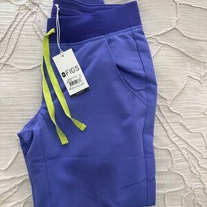Figs Blueberry Zamora Jogger Scrub Pants XS Petite